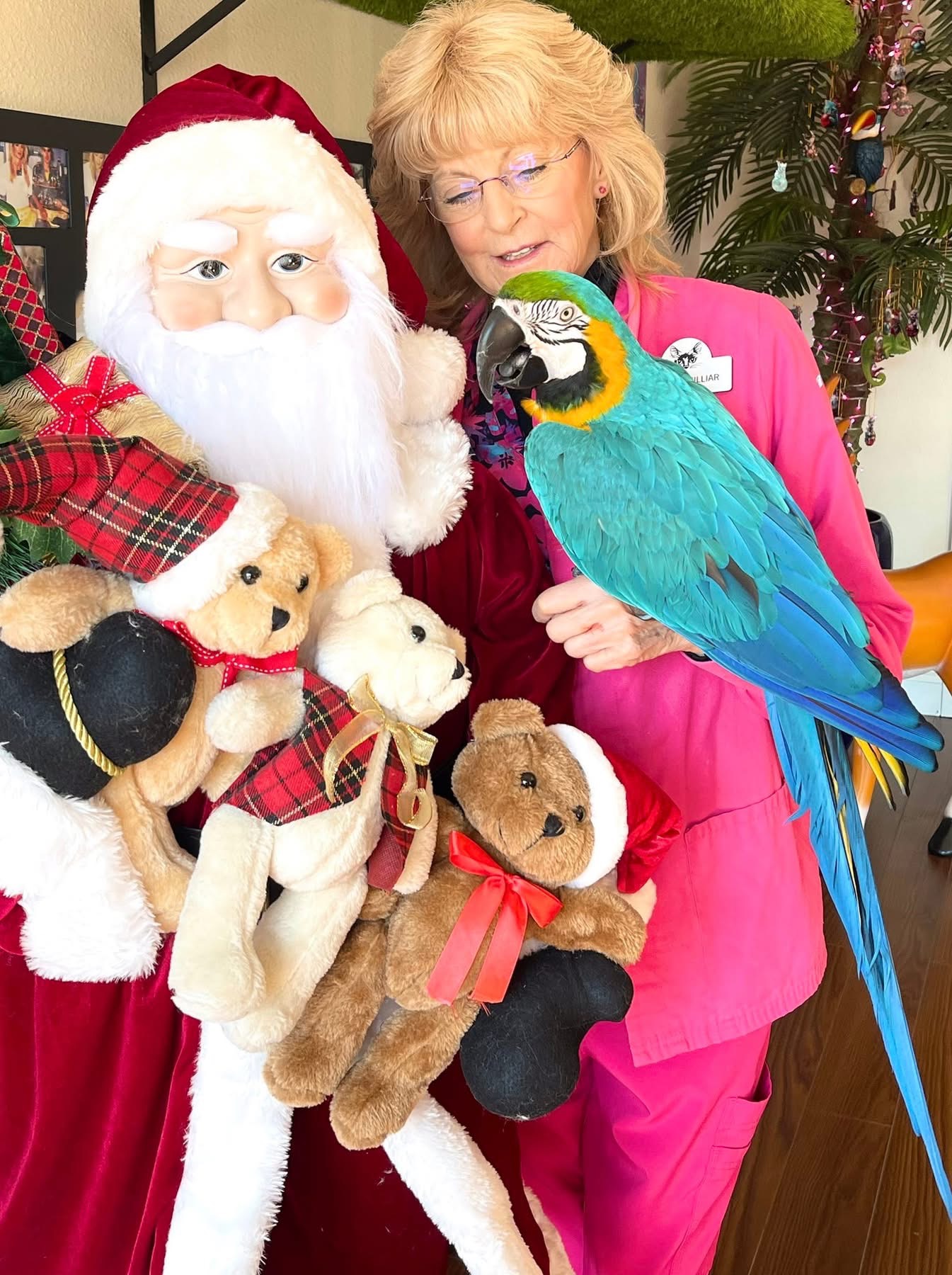 Dr. Billiar and bird4