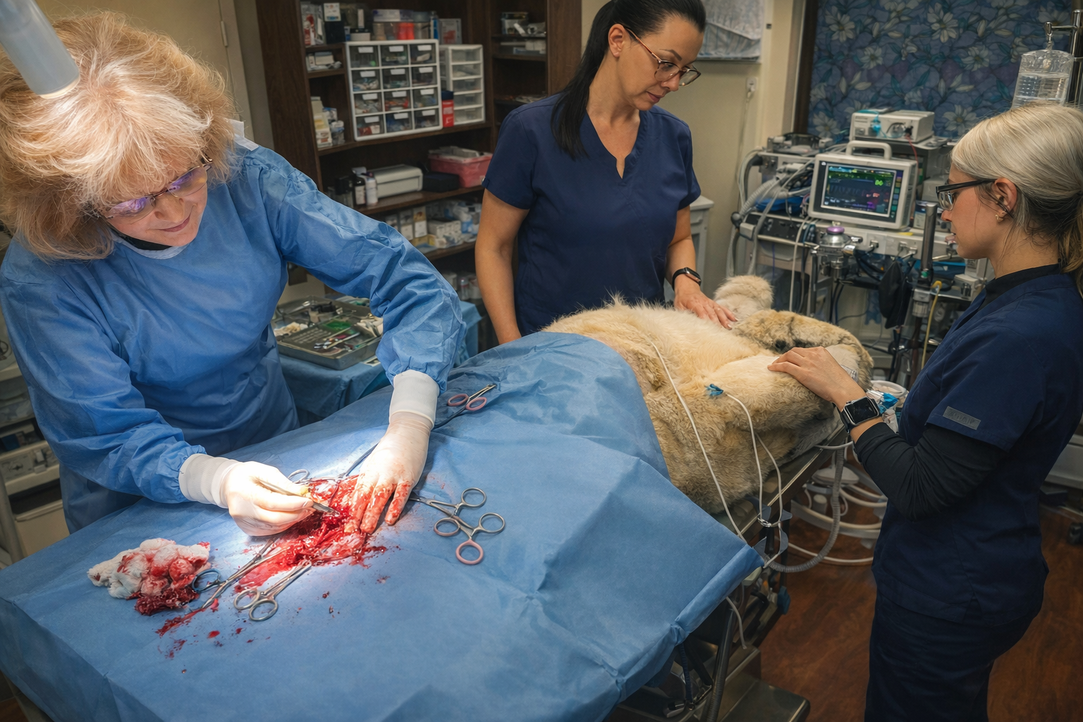 Dr. Billiar in Surgery