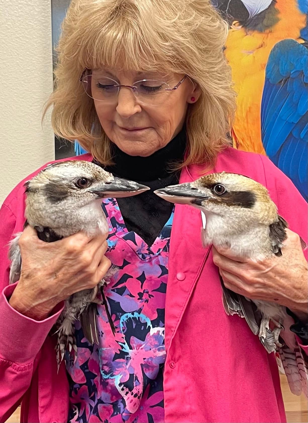 Dr. Billiar and bird3