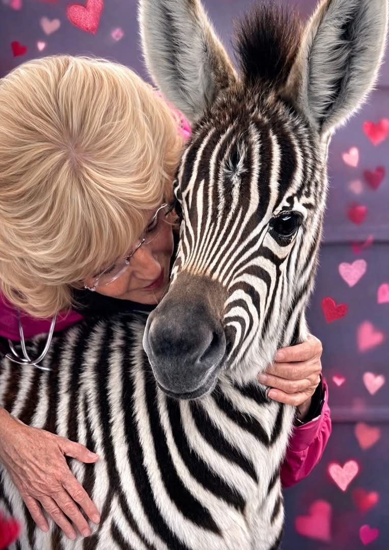 Dr. Billiar and Zebra